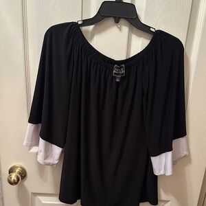 Coco Bianco Black and White Blouse